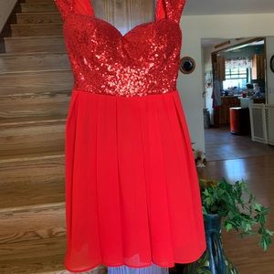 Red Mini / Short Homecoming Dress